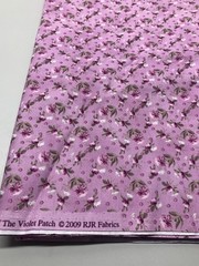Flourish Debbie Beaves The Violet Patch 2009 RJR Fabric 2 Yds 35”