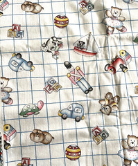 Princess Fabrics Inc 570 Nursery or Toddler Fabric 3Yards 9 Inches Uncut Fabric