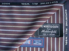 100% PURE WOOL WORSTED BLAZER FABRIC – MADE IN ENGLAND -2.0 m
