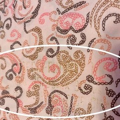 Fabric Incomplete Duvet Cover Project Sewing Crafting Pink Rope Cowgirl