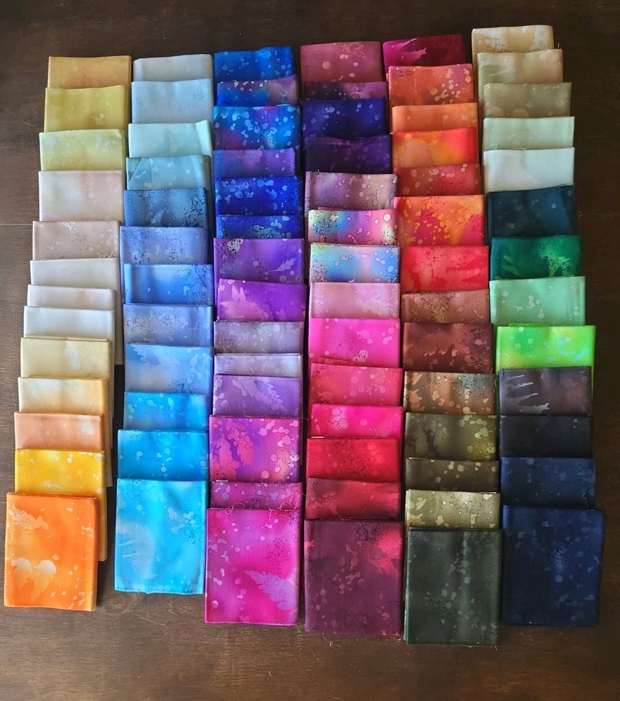 Lot of 80 Fat Quarters, Cotton Quilt, Fossil Fern by Benartex Colorway, UNUSED