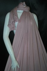 Tencel Semisheer Jersey Knit Fabric Ecofriendly 6.86 oz L/Y Quartz by the yard