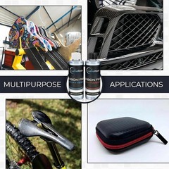 Carbon Fiber Repair Kit 36×6 / 36×12 – 2×2 Twill Fabric Epoxy Resin Auto Marine