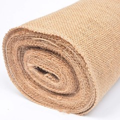 12 Inch x 10 Yard Natural Burlap Fabric Roll For Wedding Crafts Home Decor DIY
