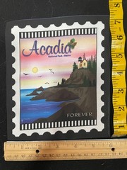 24-100% COTTON SATEEN 6″x7″ NATIONAL PARK QUILT PANELS BY ZEBRA