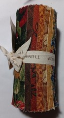 Lot of 3 RJR Fabrics Thimbleberries Twice the charm rolls. Please read.