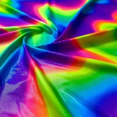 Stretch Spandex Fabric Psychedelic Multicolor Print 60″wide by yard for Swimwear