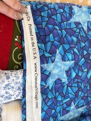 Quilting Cotton Fabric Scraps Lot 4.4 lb + Large Cuts Mixed Prints Solids