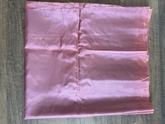 Vtg 1960s Silky Polyester Nylon Satiny Shiny Pink Dress Fabric 4yds