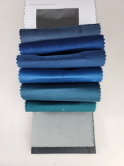 Carole Fabric Upholstery Sample Book Velvet Solids Touch Of Luxury 5×9 #6246