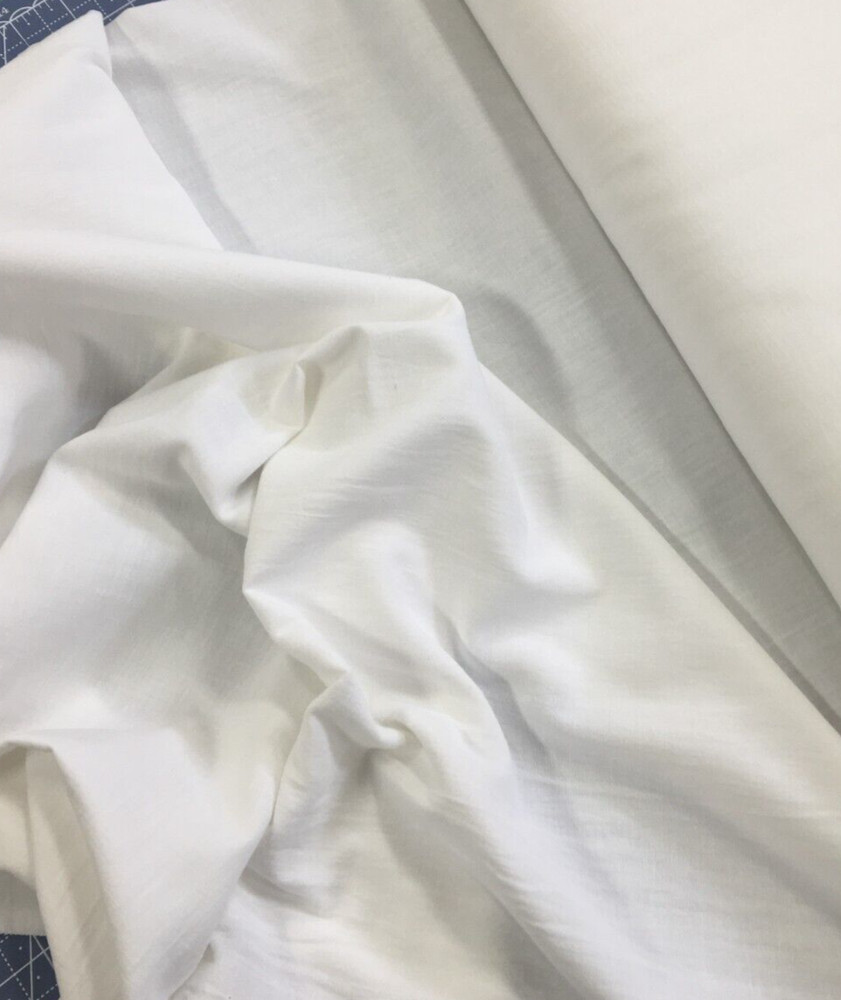 Richlin Fabrics – Gauze (GZ-0151) White – 52″wide – 100% Cotton ~ Per 1/2 Yard