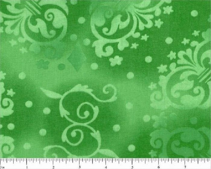 Green Tonal Novelty Design-108″ Wide-Choice Fabrics-BTY