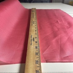 SILK PINK , FABRIC 10 Yards x 22 Inches Wide or 360 Inches x 22 Wide