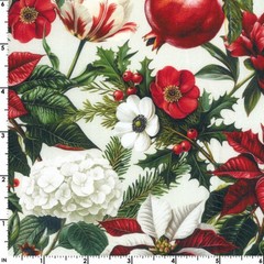 WINTER ENCHANTMENT from In the Beginning Fabrics-(30) 6.5″ fabric squares set