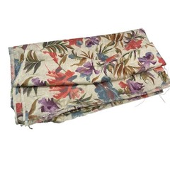 Omega Textile Corp 132×58″ Multicolor Floral Fabric P 5295-9 Tropical Watercolor