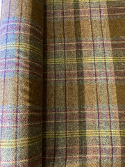 Fine Italian Plaid Wool – Nanette Lepore End Bolt – Gorgeous Drape INSANELY SOFT