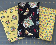 LOT OF Beautiful Rare Vtg MARY ENGELBREIT & HOFFMAN COTTON QUILT FABRIC ~ BUNDLE