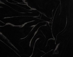 BLACK Silk Velvet Fabric
