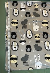 Apparel Fabric Remnants 10LBS Assorted Colors Styles with Floral Animal Patterns