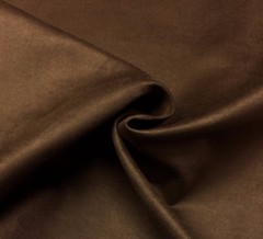 BALLARD DESIGNS MICROFIBER ESPRESSO BROWN SUEDE FURNITURE FABRIC BY YARD 56″ W