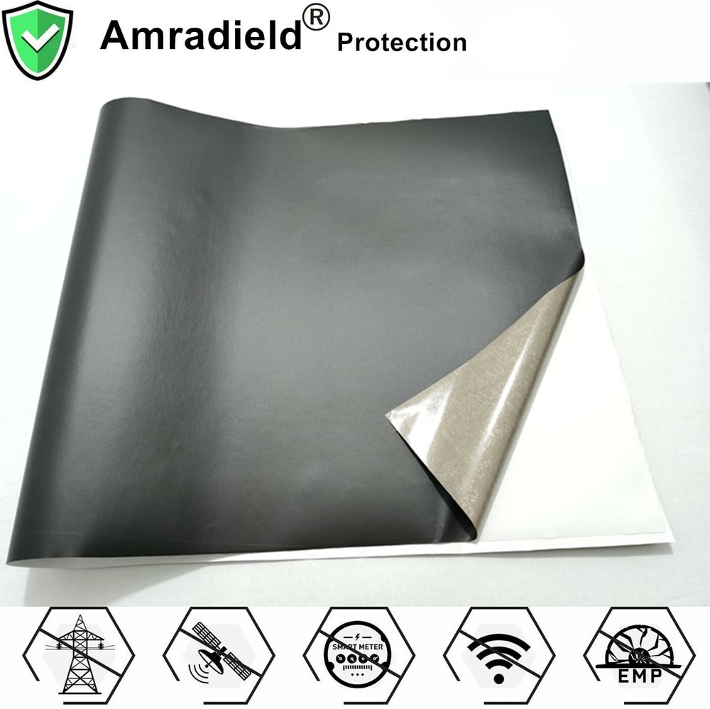 Faraday Black Copper Tape-EMF Reducing WIFI SINGAL RFID Blocking Room Wallpaper