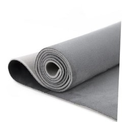 Suede Headliner Fabric with Foam Backing, Auto Suede Roof 96″ L × 60″ W Gray