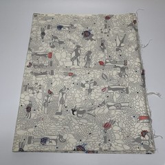California Hand Prints Fabric by the yard 34×58 In Soft cotton ‘jeweled Batik’