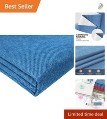 Durable 1.2mm Thick Heavy Linen Fabric 40x57in – Ideal for Home Decor Projects