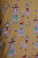 FELICITY MILLER FOR WESTMINSTER FIBERS, ICE SKATERS FABRIC, BY YARD, MULTIPLES
