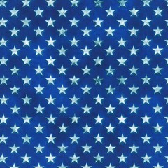 Fabric Patriots Digital Stars Blue on White Cotton KAUFMAN 1/4 Yd 18019-202