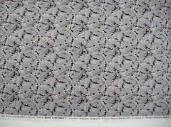 William Morris Collection Cotton Fabric Silver Print 4 Matched Pieces 40″x44″ ea