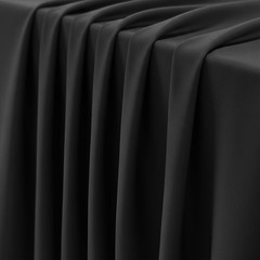 82% Nylon 18% Spandex Fabric 5 Yards 59 Inch Wide Black | Swimsuit Activewear Fa