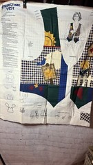 Vtg. Fabric Cut & Sew Panel “Springtime Vest” *VIP Dreamspinners *Size XS-L