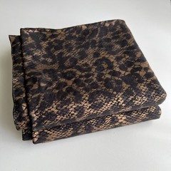Snake Print Knit Fabric Reptile Animal Print 1 3/4 Yards Apparel Stretch