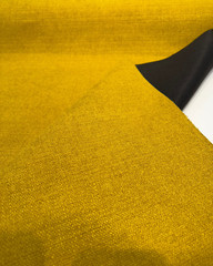 Penelope Golden Yellow Chenille Upholstery Fabric By The Yard
