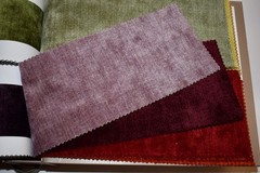 Big FABRIC SAMPLE BOOK Stroheim BRUNO CHENILLE Soft Plush 42pcs LOT Multipurpose