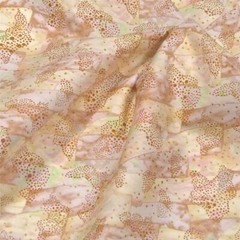Pale Yellow, Pastel Peach & Ivory Abstract Blender, A Kona Bay Cotton, BTY