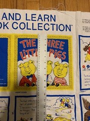 Princess Fabrics Inc Three Little Pigs Cut & Sew Book