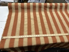 Striped TAFFETA Silk . 100% silk. 54 Inch Wide Sold By the yard.