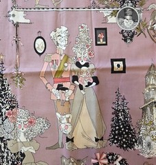 Alexander Henry A Ghastlie Holiday from Ghastlie Collection Fabric 1+ yards RARE