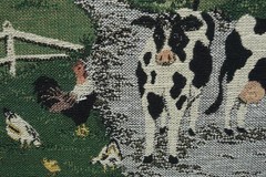 Country Farmhouse Decorative Fabric 10-1/2″x12-1/2″