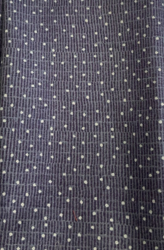 HENRY GLASS – POSSIBILITIES-NAVY BY SMITH & MILLIGAN- 7/8 YARD