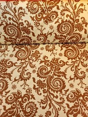 Wood Fern Ivory Cotton Fabric Rowan Westminster Fibers 55″ Wide Amy Butler