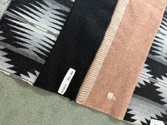 Pendleton Wool Blanket md. weight patchwork fabric piece 30 x 21.75in F173