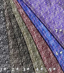 58” Wide By Yards Silky Charmeuse Striped Zebra Satin Print Fabric Lining Soft
