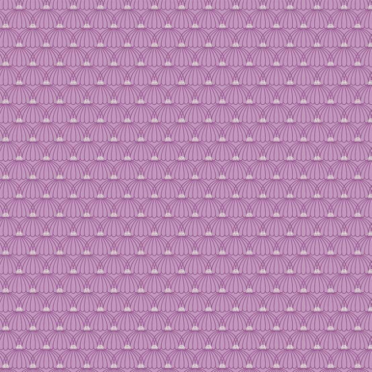 Midsommar – Purple Scallop – Figo Cotton Fabrics