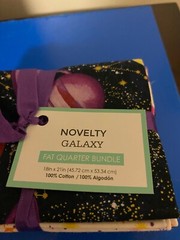 NEW 5 PIECE BUNDLE COTTON GALAXY PRECUT SEWING &CRAFT FABRIC 18X21 EACH