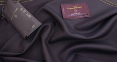 Ermenegildo Zegna Trofeo 600 wool & silk suiting fabric, luxury jacquard fabric