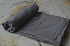 Grey Plain Fabric 100% Cotton 3 Yard Fabric NO TARRIF CHARGES 100%✅ ZK_64*
