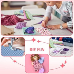 Floral Jelly Fabric for Quilting Patchwork Roll 2.55 inch 40 PCS Strips